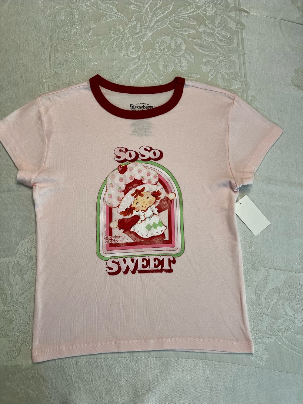 Strawberry Shortcake Size 12/14 Women's Graphic T-shirt NWT - Picture 2 of 9